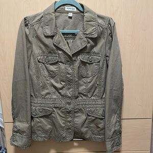 Olive Brown Utility Jacket